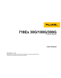 Thumbnail of document Manual - 718Ex Intrinsically Safe Pressure Calibrator